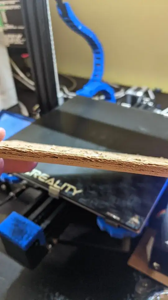 Layer degradation as print continues