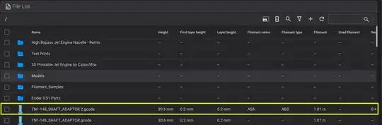 Screenshot of the left-hand portion of MoonRaker's File List Screenshot of the left-hand portion of MoonRaker's File List
