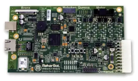 MakerBot 5th Generation motherboard