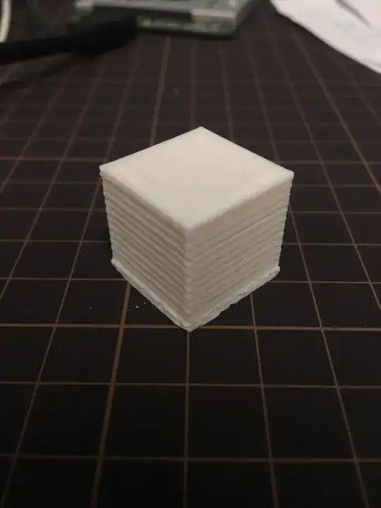 Calibration Cube - Flow: 98% Calibration cube - Flow: 98%