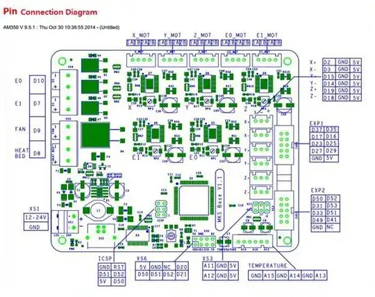 Pin connection diagram AM350 v.9.5.1