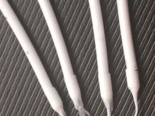 Thicker part of the filament