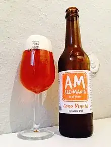 Gose beer, brewed in Bonn, Germany (2014)