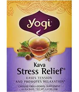 YOGI TEAS Kava Stress Relief Tea
