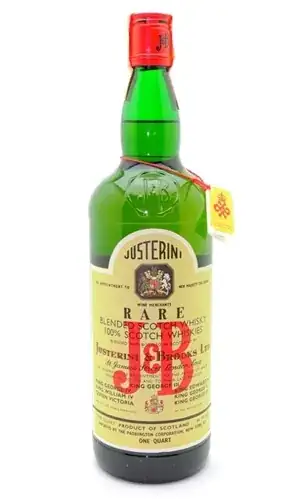 J&B Scotch Bottle, 1972