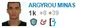 profile for ARGYROU MINAS on Stack Exchange, a network of free, community-driven Q&A sites