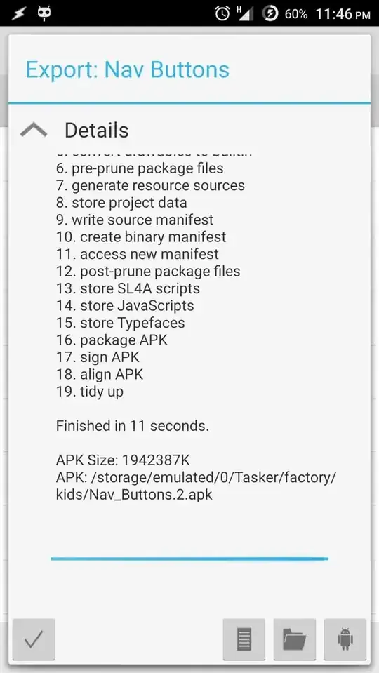 Some app creation details. App once created is located in 'Default SD card/Tasker/factory/kids/' IMG: 3