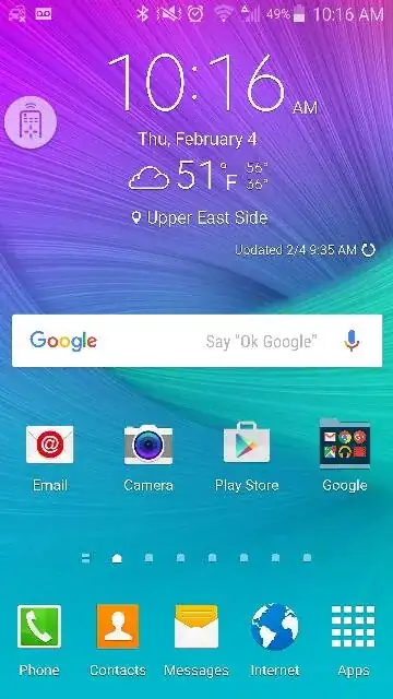 screenshot with overlay icon