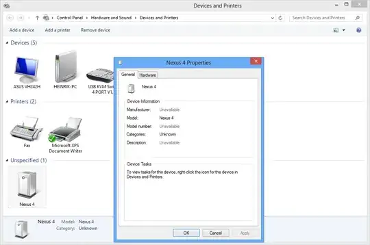 Nexus 4 not recognized