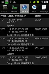 OS Monitor: Connections