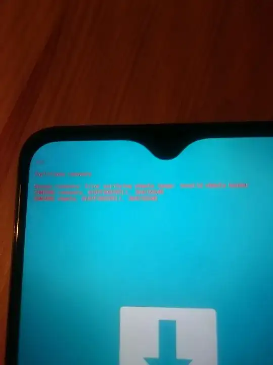 Current state: locked in the Downloading mode