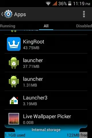 Random "system" apps