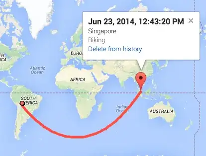 biking in Singapore...