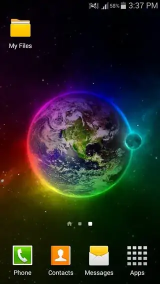 This is what the app looks like or similar.