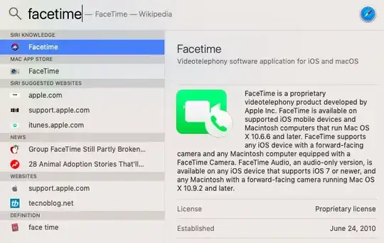 Spotlight search not searching including Applications in the result MacOS Mojave