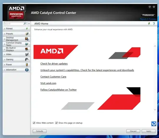 AMD Catalyst Control Center