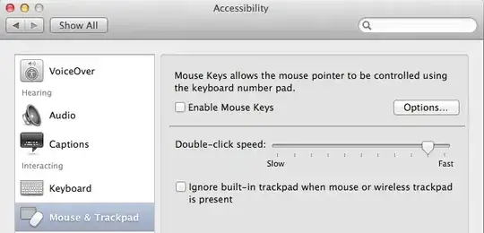 Accessibility preferences