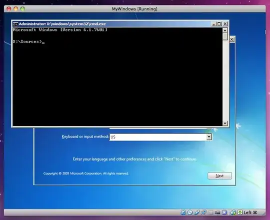 command prompt window