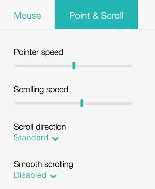 Logitech Options with 'Standard' scroll direction