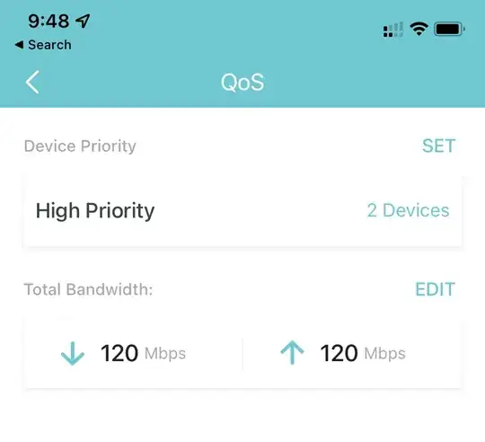 TP Link Deco QoS Setting