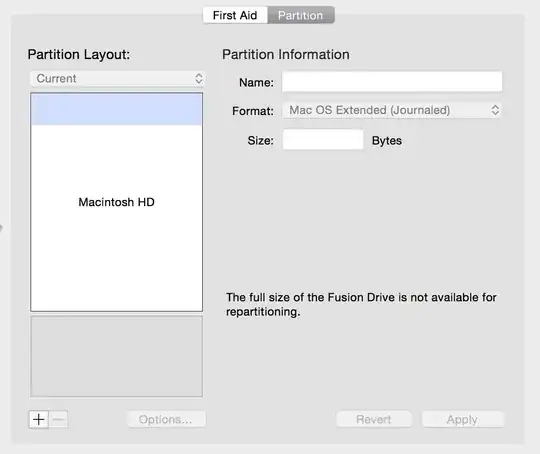 Disk Utility UI: Free Space