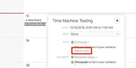 Screenshot iCloud.com Calendar