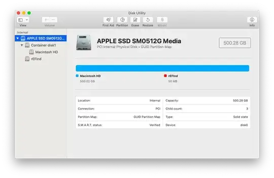 Highlighted is my base drive