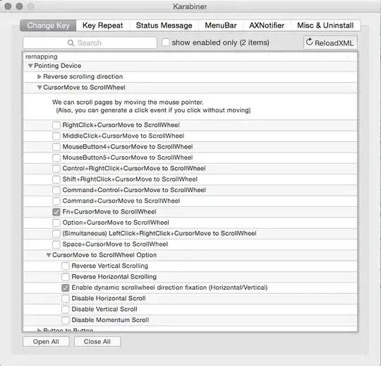 Karabiner GUI screenshot