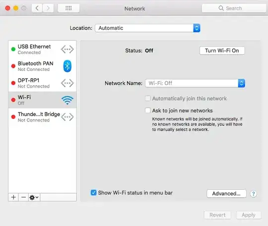This screenshot should confirm that my ethernet cable is connected properly.