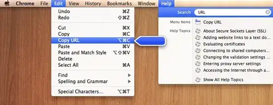 help menu search example