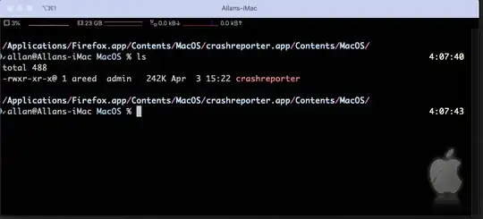 iTerm Window with precmd results