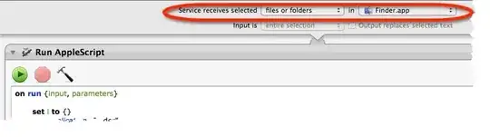 Service for Input Files and Folders in Finder