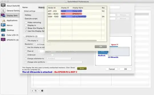 a 'ghost' EPSON Projector