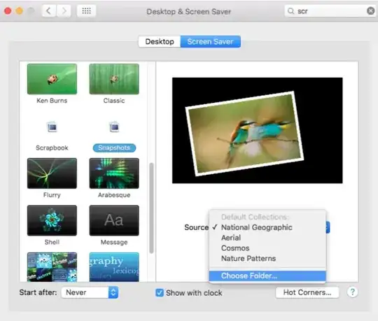 Set Screensaver to show your photos, then provide blank photo.