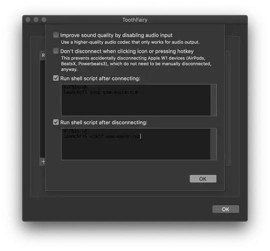ToothFairy Advanced Preferences