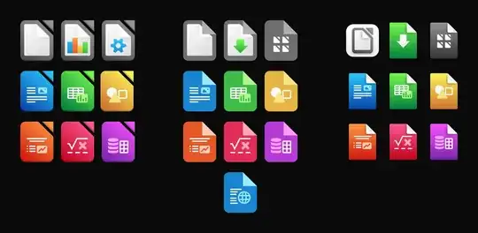 Icons from version 7.5