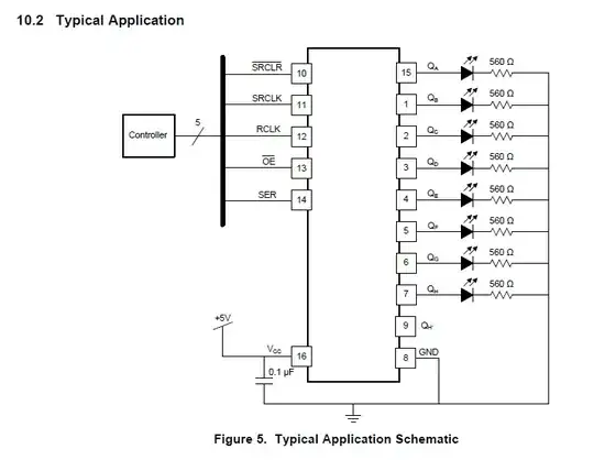 Typical Application schematic TI datasheet