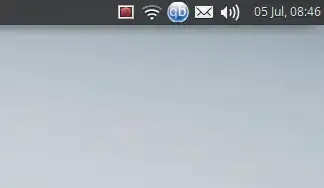 The leftmost icon has a 'cancel' display