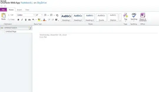Office Web Apps screenshot