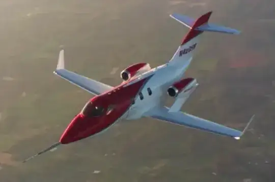 still from Hondajet marketing video #3