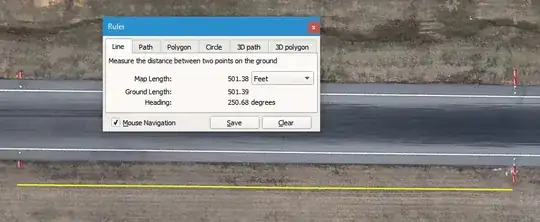 Google overhead image of the assault LZ at Little Rock AFB
