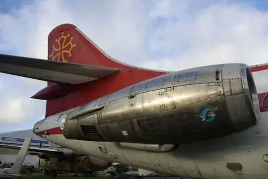 JT8D on Caravelle 10