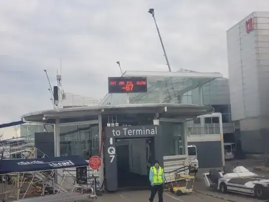 Terminal Jetway sign