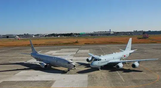 P-8 Posiedon and Kawasaki P-1