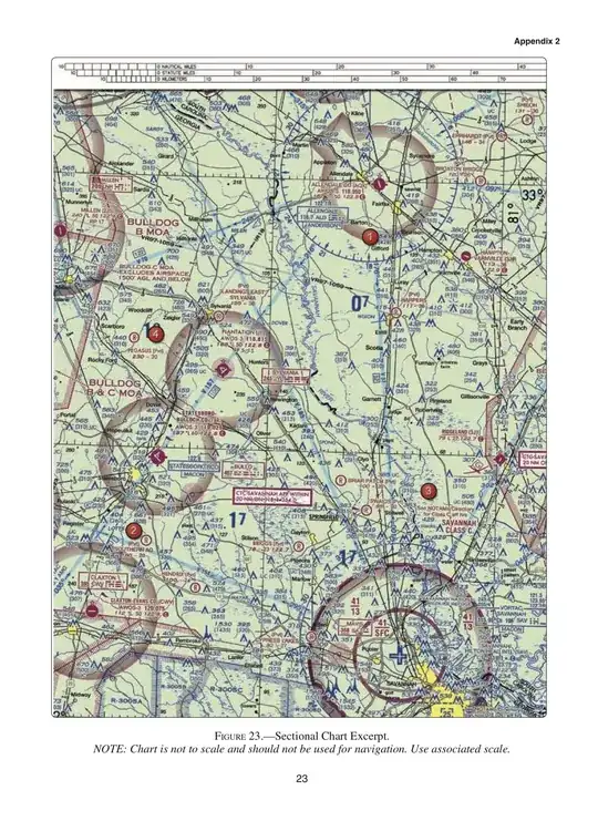 Example image without isogonic lines