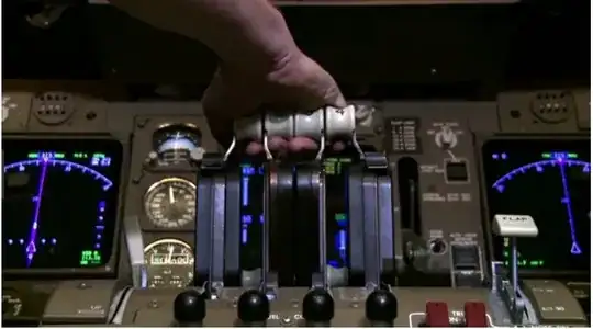 B747 Throttles