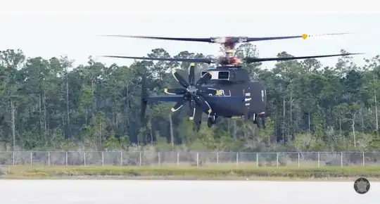 Sikorsky Defiant-X make yaw