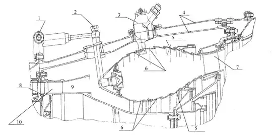 Detail of combustion section