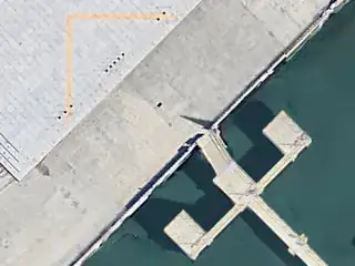 approach lights on EMAS v. approach lights on pier