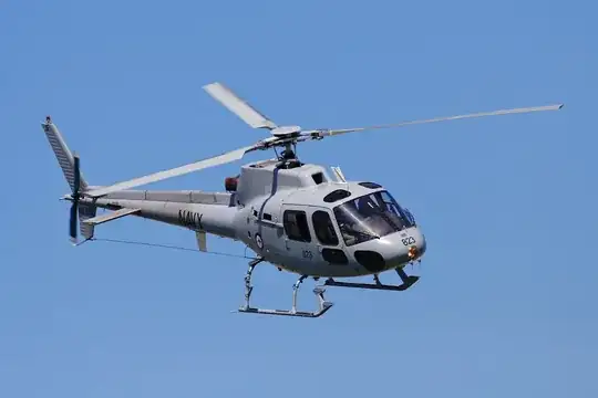AS 355 Ecureuil helicopter